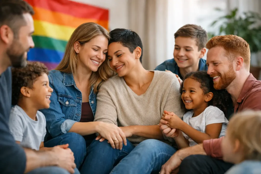 Guide til samarbejde i regnbuefamilier