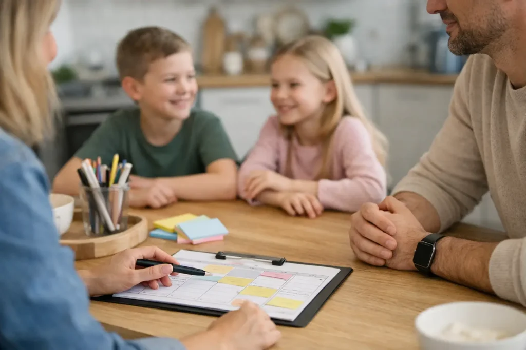 Sådan skaber familier tydelige hverdagsaftaler